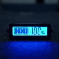 【華鐸科技】內裝式液晶電量指示器LY6N藍色 適用12V~48V鉛酸和3串~15串電池