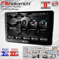 จอแอนดรอยด์ติดรถยนต์ จอแอนดรอย จอIPSแท้ 2din  WIFI  Youtube Netflix RAM2 ROM32 มี 9นิ้ว 10นิ้ว  NAKAMICHI NAM5210-A9 NAM5210-AX (ของแท้100%) 2din วิทยุติดรถยนต์