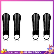 【HOT SALE】 2X Soccer Shin Guard Slip for Kids Padded Shin Protection Equipment with Ankle Support Ad