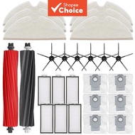 Vacuum Cleaner Accessories for Roborock Robot Brush Filter Mop Kit for Q8 Max / Q5 Max / Q5 Pro