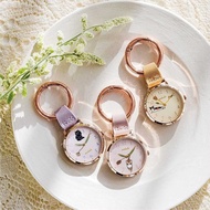 FELISSIMO 貓部 貓咪插畫隨身掛錶 - 包包掛飾・療癒貓咪小物