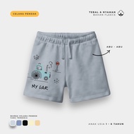My Car Children's Shorts, Children's Short Pants, Ages 1-6 Years, Daily Pants