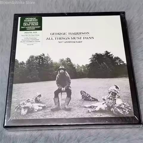 Classic Pop George Harrison Music CD All Things Must Pass Album Music Record Walkman50th Anniversary