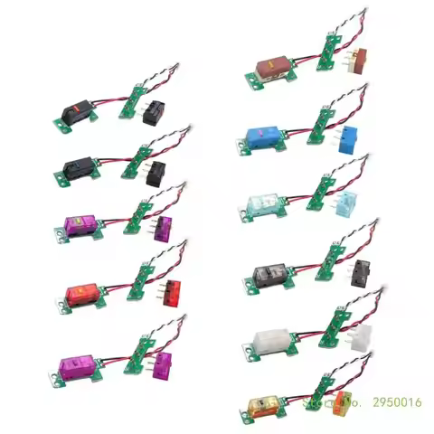 1Set Hot Swap Keys Board Lateral Buttons for G304 G305 Accessories Assembly Micro Switches Circuit B