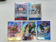 平放全走 One Piece Card Game OPCG 海賊王對戰卡 PRB-01 沒有 娜美 漫畫 金咚