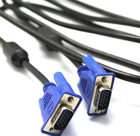 3Pcs For VGA cable 3 + 6 Dell AOC HP Lenovo HKC ASUS computer host/monitor screen VJA data cable