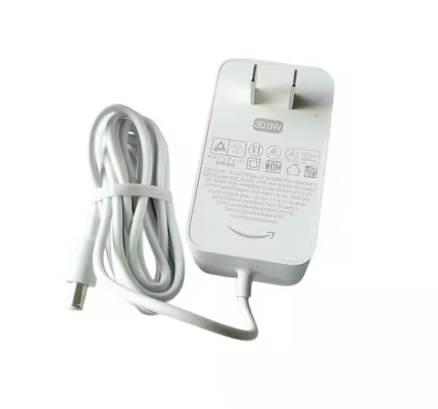 Used 30W AC Power Adapter Charger For Amazon Echo Show 15/ 10 Echo (4th Gen) Cord