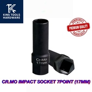 Kins Tools Sport Rim 7Point Impact Box Socket / Haptagon Nut 7Point Wheel Nut Socket For CAR Automot