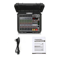 NewBaxs 【Suitcase】MC80/MC80S เครื่องขยายเสียง 1200W 2 ช่อง 8 ช่อง Mixer 7 Band EQ 16DSP รองรับบลูทูธ