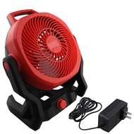 (EPIJ) For 18V Battery Powered Fan,650 CFM Cordless Fan,Variable Speed Battery Fan, Camping Fan,US P