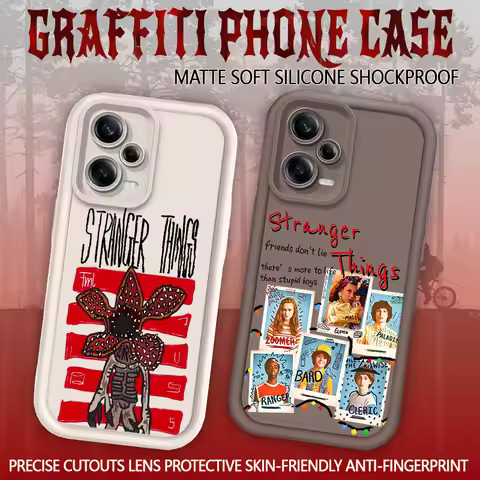 S-Stranger T-Things Retro Case for Xiaomi Redmi 15 13 12 15C 14C 14R 13C 12C 10C 4G 5G A5 A4 A3 Turb