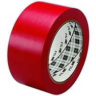 MERAH ARFSHOP3M Vinyl Floor Marking Tape 764 - Red, 2 in x 33 meters