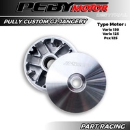 Custom Pulley Vario 125 150 Jangeby Solution for Acceleration and Top Speed