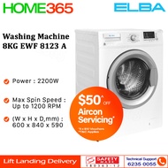Elba Washing Machine 8KG EWF 8123 A