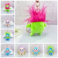 Cotton Big Eyed Doll Plush Keychain Plush Ugly And Cute Big Eyed Doll Pendant Soft Cartoon Big Eyed 