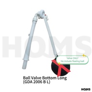 HOMS Toilet Cistern Inlet Bottom Valve Side Valve Arm PVC Float Ball Plastic Ceramic Water Tank