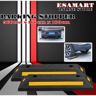 56CM Rubber Curb Parking Block Wheel Stopper Parking Blocks Rubber stopper double stop solid
