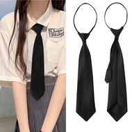 College Style Lazy Tie All-match Student Zipper Tie Type Bow Trend Arrow Unisex Tie Adjustable