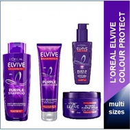 LOreal Elvive Colour Protect Anti-Brassiness Purple Mask Shampoo 200ml/ Conditioner 150ml