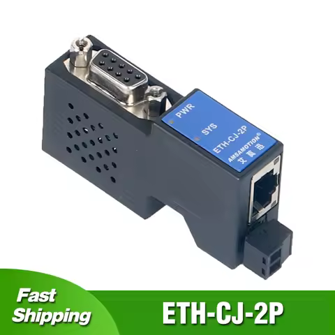 ETH-CJ-2P for Omron PLC CJ1M CJ2M CS1 CG1 NX1P Serial Port to Ethernet Expansion Module