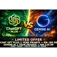 PRIVATE  PERSONAL ACCOUNT CHAT GPT PLUS  5.1 AND GEMINI AI ( NOT SHARED ACCOUNT )