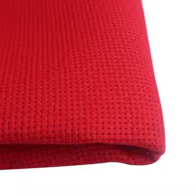 Aida 14ct 11ct 9CT red color cross stitch fabric canvas DIY hand sew craft handmade stitches embroid