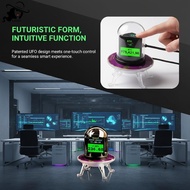 LISHU Weather Forecast Table Clo Multifunctional Digital with  Exchange Rate Display for Home Decor 