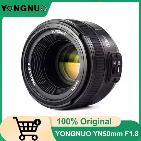YONGNUO YN50mm f1.8 Auto Focus Lens Large Aperture Lense for Nikon Canon EOS 60D 70D 5D2 5D3 600d DS