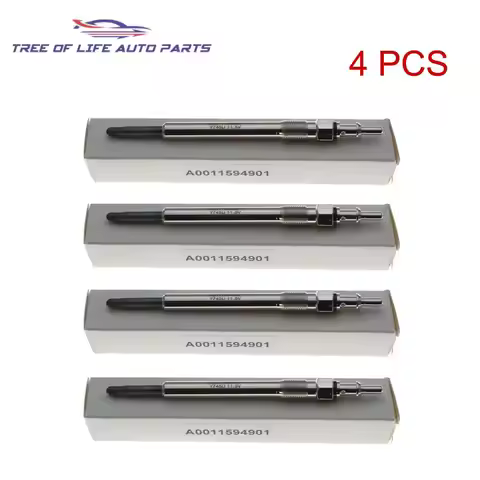 1/4/5/6X 11.5V Glow Plugs For Mercedes OM611 OM646 OM612 OM613 CDI W463 W202 W203 C209 W210 W211 W16