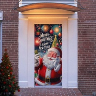Christmas Decoration door curtain size 80*180cm 80*180cm welcome
