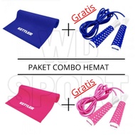 Paket Matras Yoga + Tali Skiping Kettler Senam Pilates Lompat Tali Tbk