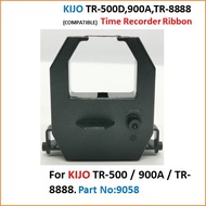 KIJO Time Recorder Ink Ribbon For TR-500D TR500D TR-900A TR900A TR-8888 TR8888 Part No 9058