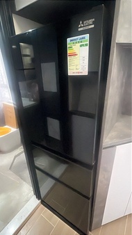 Mitsubishi Electric 三菱 MR-CGX33EY 三門雪櫃 黑