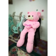 [Ready Stock] Teddy Bear Love Patung Teddy Bear Besar 100cm 150cm