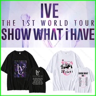 IVE YB1 2024 Concert T-Shirt - Loose Fit, Summer Design | Wonyoung, Yujin, Gaeul, Liz, Leeseo
