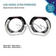 Shroud Projector Matrix 2.5 Inch 3 Inch 5D Glory Crystal Shroud Laser L Rgb Original and Trusted