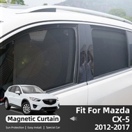 Car Window Shades For Mazda CX-5 CX5 KE 2012-2017  Car Sunshade Front Windshield Frame Curtain Rear 
