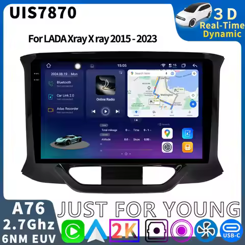 FYT7870 Android Car GPS Radio Multimedia Video Player For LADA Xray X ray 2015 - 2023 Head Unit Auto