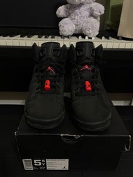 Nike Air Jordan6 Black Infrared AJ6 黑紅 大魔王 384664-023#23旋轉生日慶