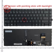US/RU NEW keyboard for HPELITEBOOK 840 G7 840 G8 845 G7 845 G8 745 G7 745 G8 zbook14 G7 zbook14 G8 P