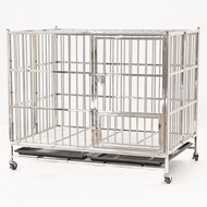 Stainless steel cage กรงสแตนเลสแท้ ขนาด70x108x92 cm