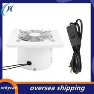 4 Inch Inline Duct Fan Air Ventilator Metal Pipe Ventilation Exhaust Fan Extractor Bathroom Fan Duct