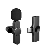 Microphone Mic Clip On Wireless USB PC Laptop Zoom Webinar Podcast Teleconference Meeting TikTok