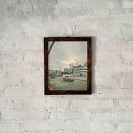 8R wood pattern photo frame (free packing)