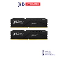 32GB (16GBx2) DDR5 6000MHz RAM (หน่วยความจำ) KINGSTON FURY BEAST DDR5 AMD EXPO INTEL XMP CL36 - BLAC
