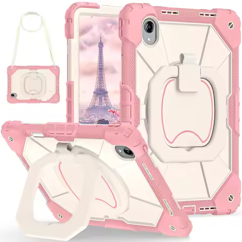 Armor Case for Lenovo Idea Tab Pro Gen 2 TB390FU 2026 Heavy Duty Shockproof Rotating Stand Cover for