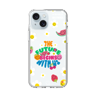 HI-SHIELD Stylish เคสใสกันกระแทก iPhone รุ่น Happy Smile8 [เคส iPhone15]