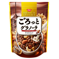 [日清 Nissin] 巧克力堅果麥片 (400g/包)-[日清 Nissin] 巧克力堅果麥片 (400g/包)