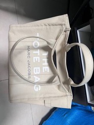 MARC JACOBS tote bag 大size袋 米色