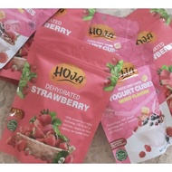 💥Dehydrated Strawberry 100% Fruit Crunch Freeze Dried Strawberry & Freeze Dried Mixed Yogurt Cubes(M